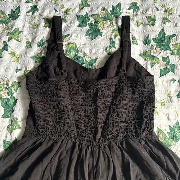 WILD FABLE Sleeveless Button-Front Romper - Picture 7 of 7